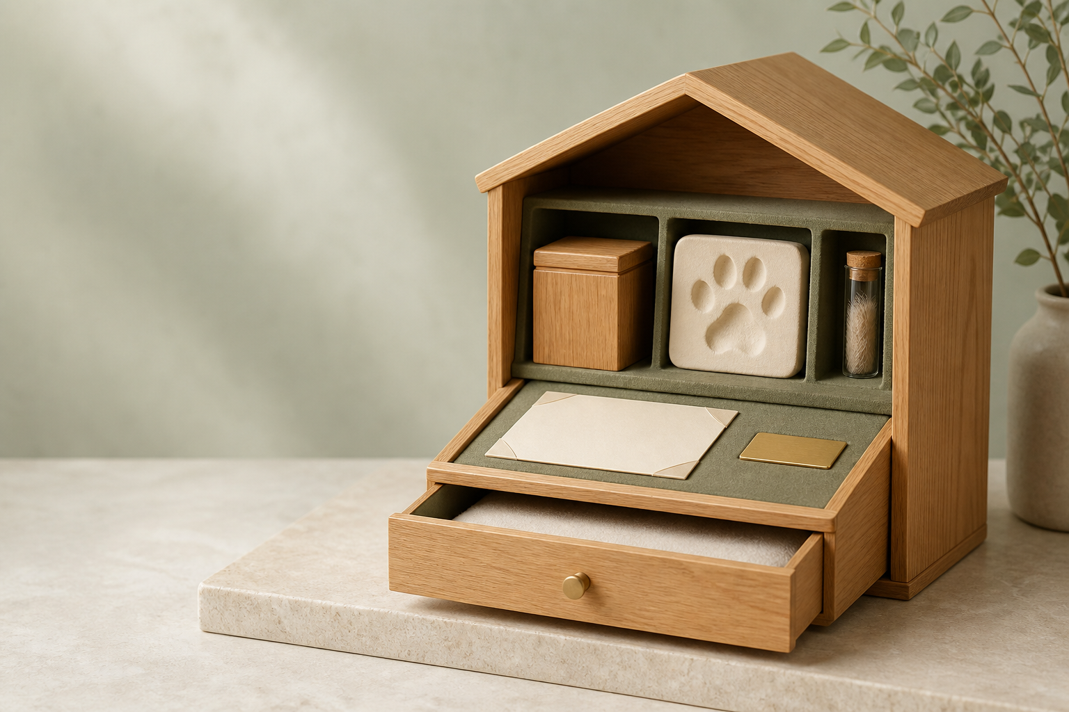 Family return and memorial product system